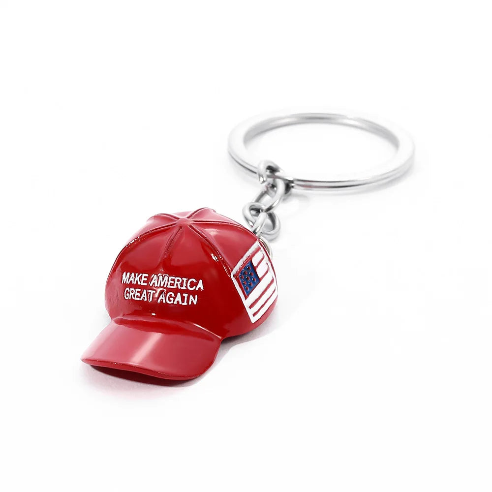 TRUMPSHOW™ - MAGA Hat Keychain